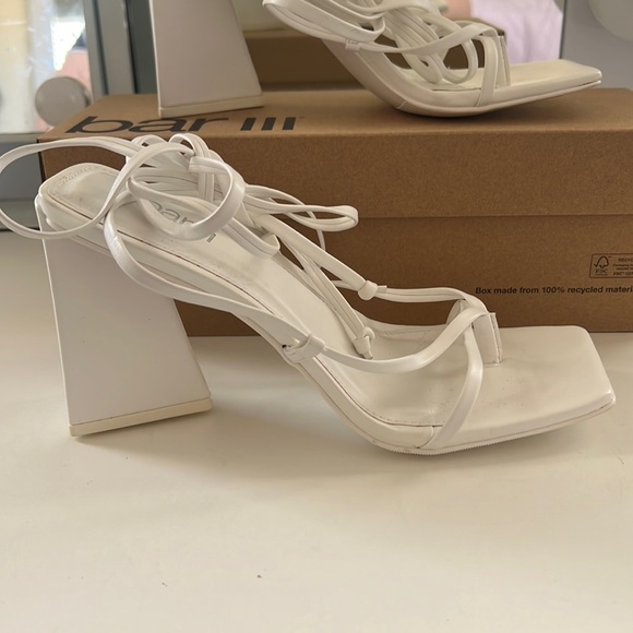 NWT Bar lll lace up heels ✨ - Picture 2 of 3